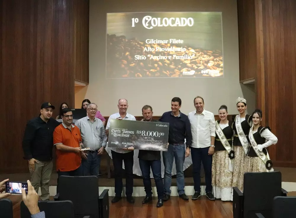 4ª Premiação de Cafés Tardios de Qualidade revela diversidade sensorial dos vencedores em Venda Nova